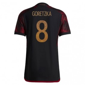Tyskland Leon Goretzka 8 2023/2024 Borta Fotbollströjor Kortärmad